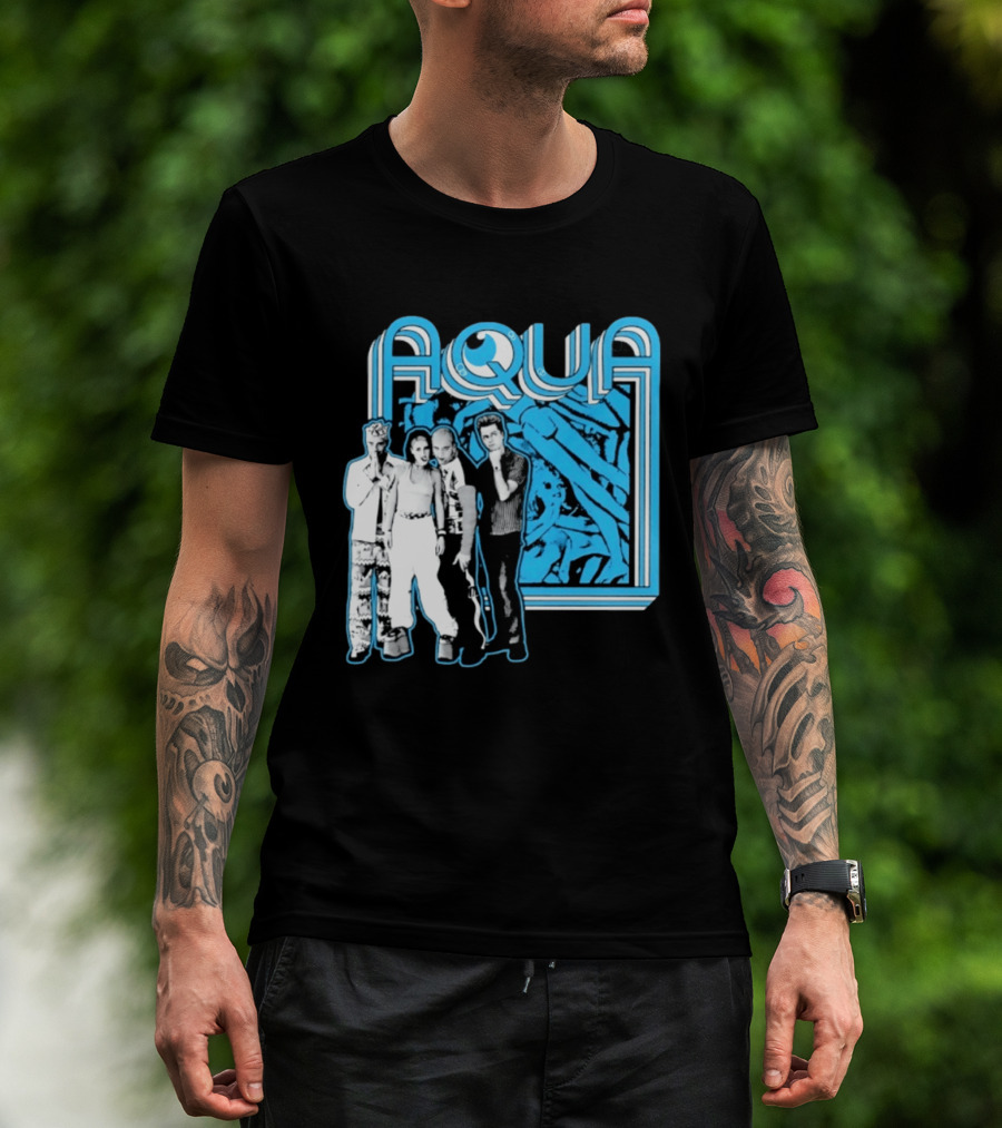 Aqua Band Members Barbie Girl 90s Pop Music Nostalgia T-Shirt