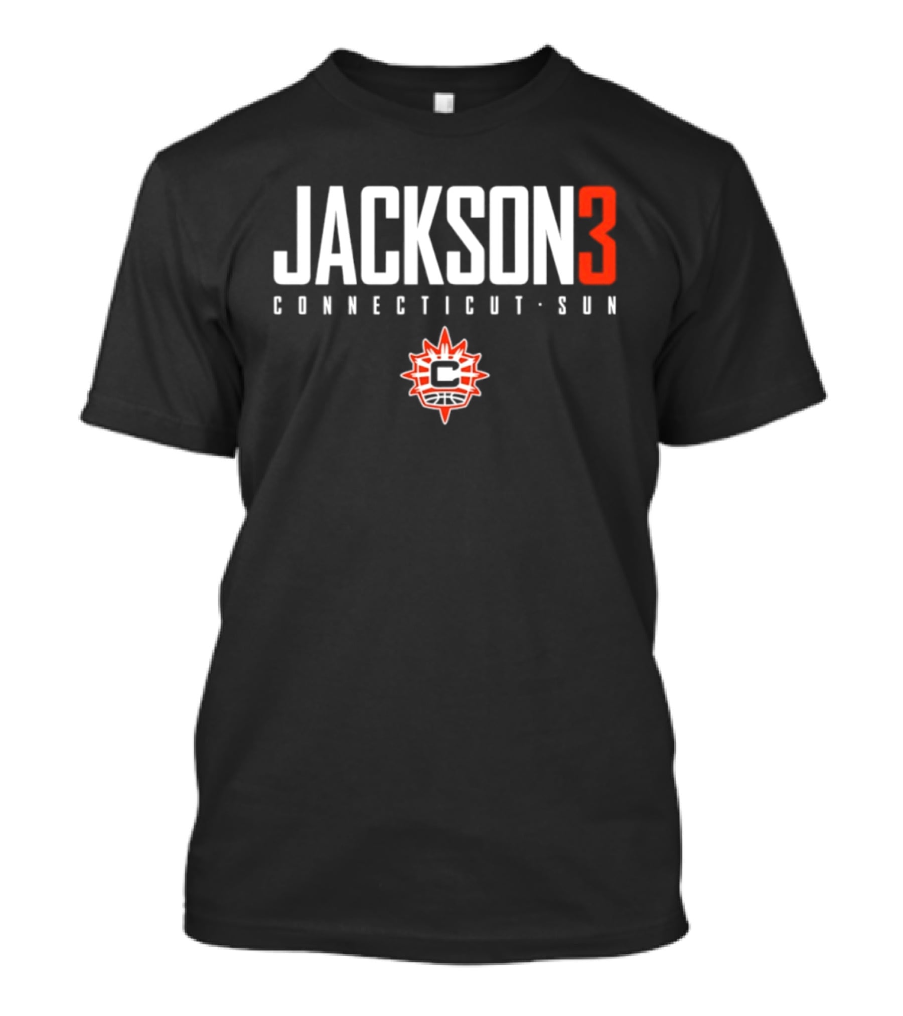 Jackson 3 Connecticut Sun WNBA Team T-Shirt