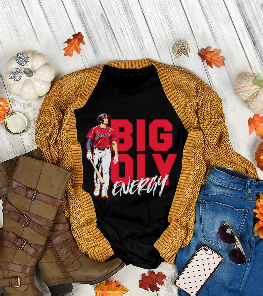 Atlanta Braves Matt Olson Big Oly Energy T-Shirt