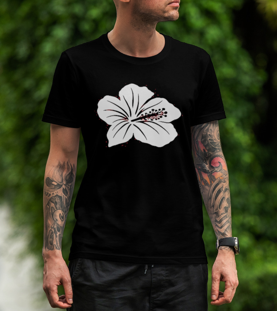 Below Deck Mediterranean Aesha Scott Hibiscus Flower T-Shirt