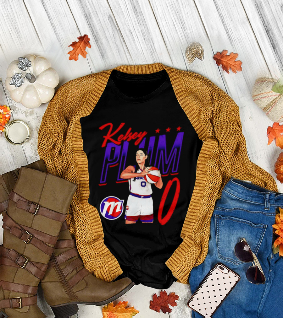 Kelsey Plum 0 Mercury WNBA Basketball Player T-Shirt
