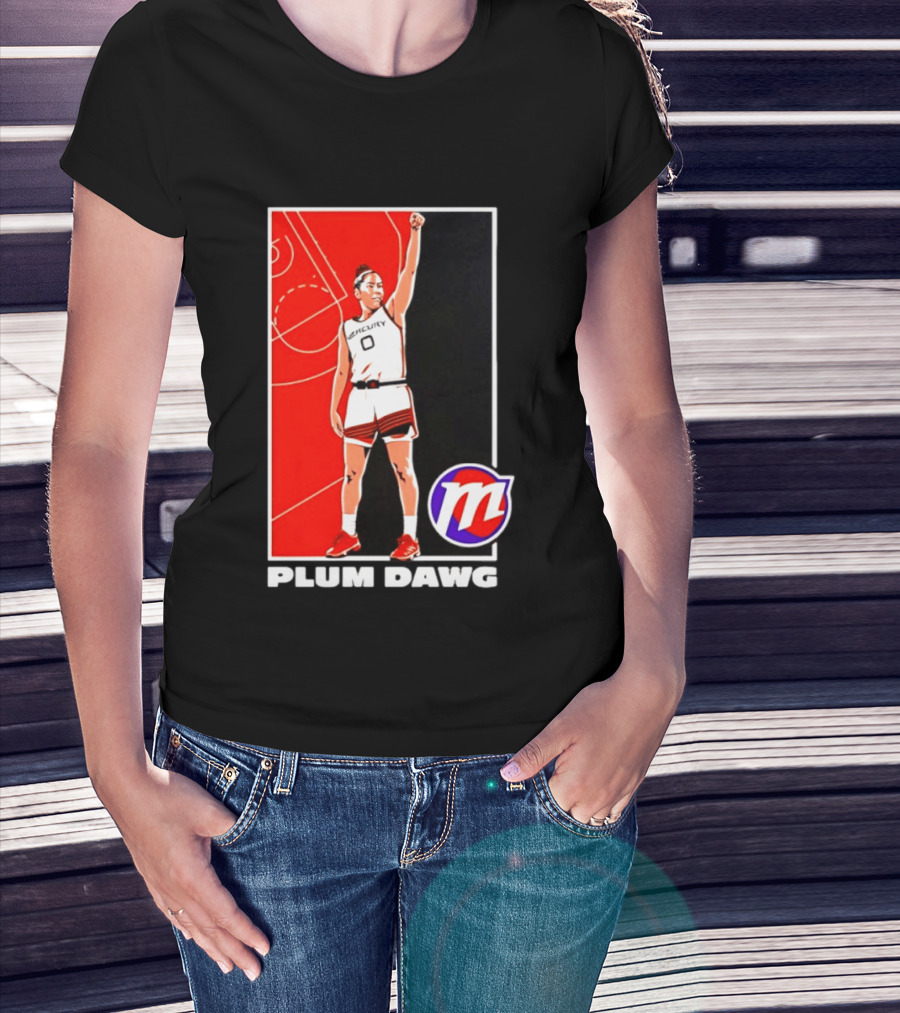 Kelsey Plum Phoenix Mercury 2026 WNBA Plum Dawg T-Shirt