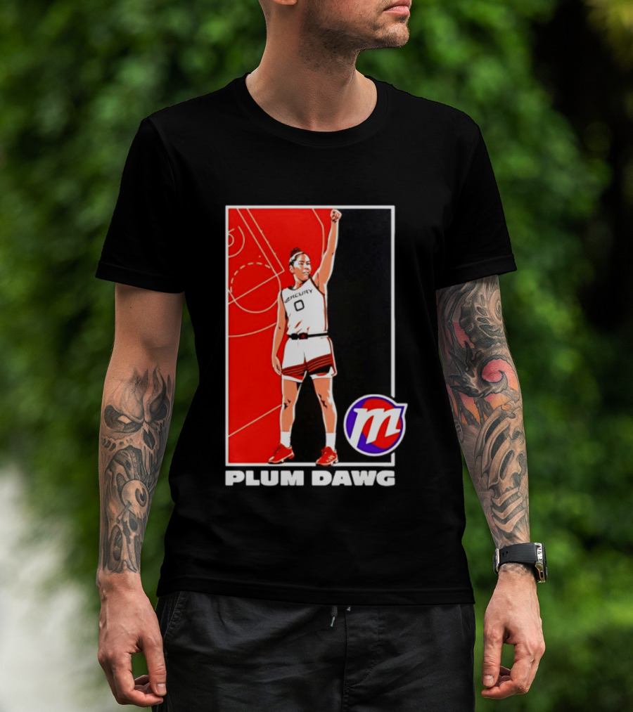 Kelsey Plum Phoenix Mercury 2026 WNBA Plum Dawg T-Shirt