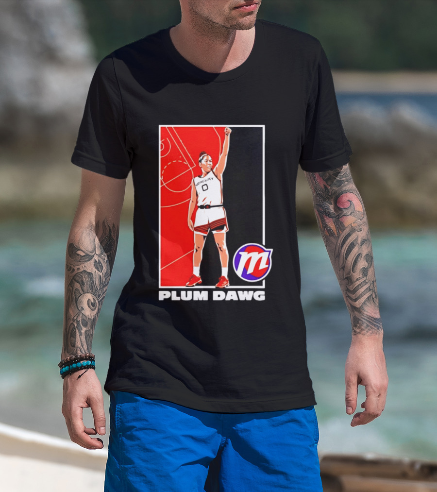 Kelsey Plum Phoenix Mercury 2026 WNBA Plum Dawg T-Shirt
