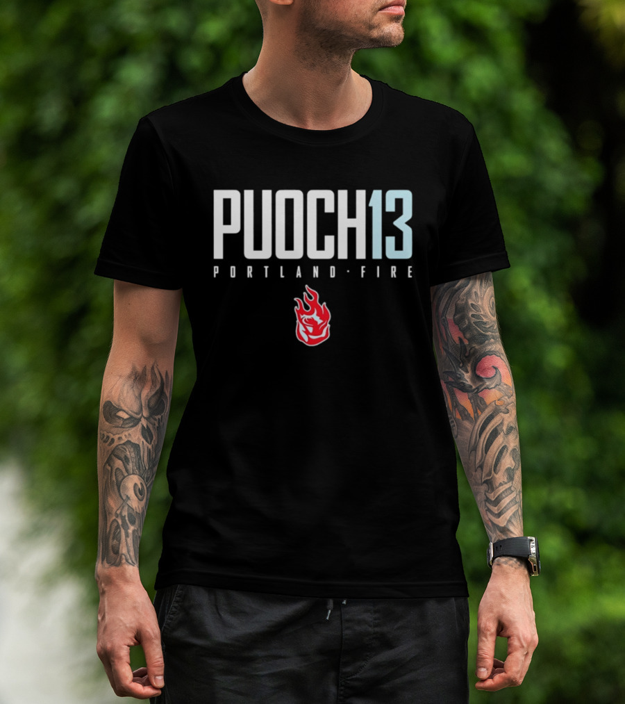 PUOCH 13 Portland Fire WNBA T-Shirt