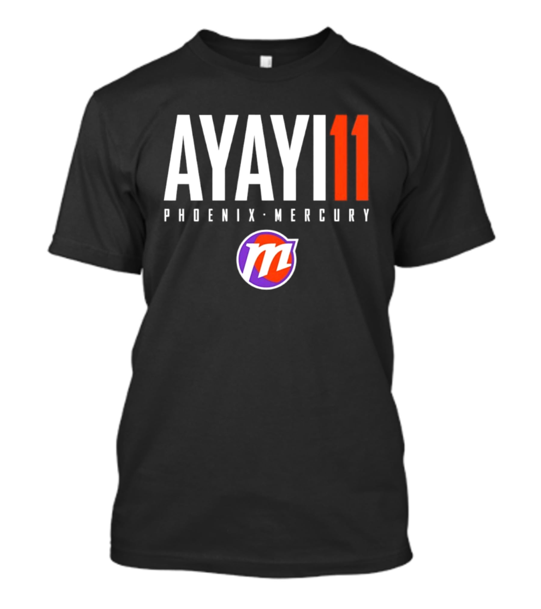 Phoenix Mercury Ayayi 11 WNBA Player Jersey T-Shirt