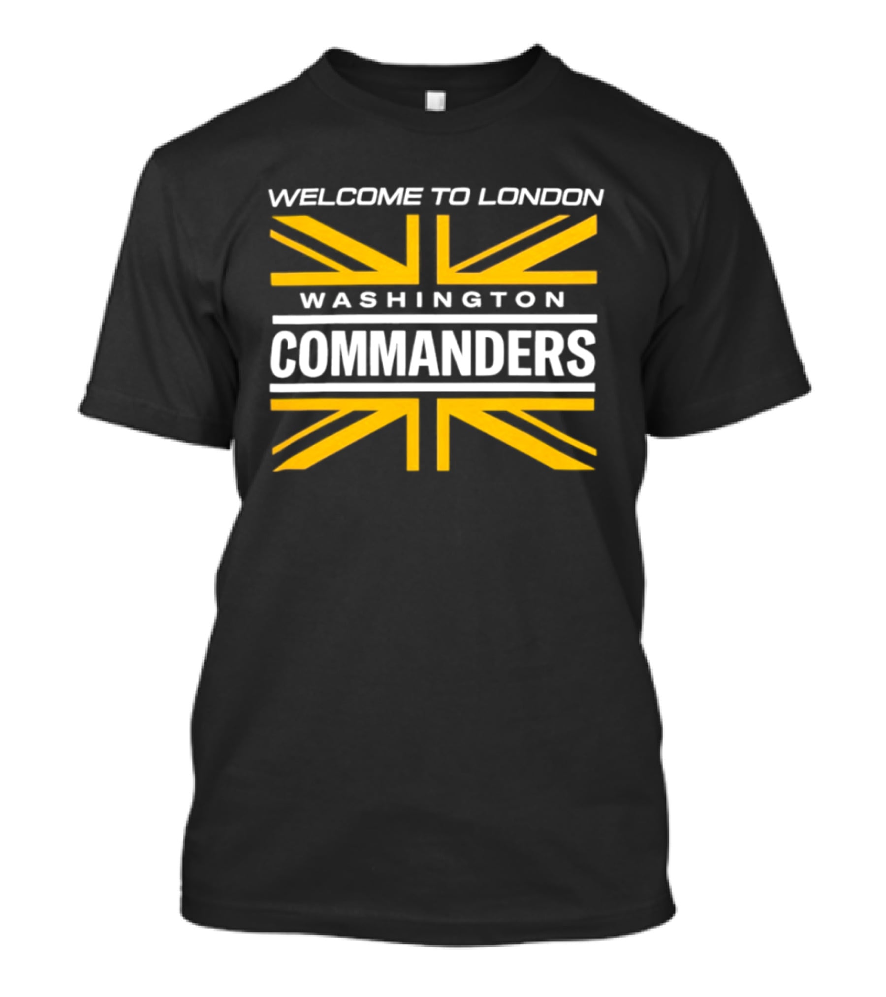Welcome To London Washington Commanders Union Jack 2026 T-Shirt