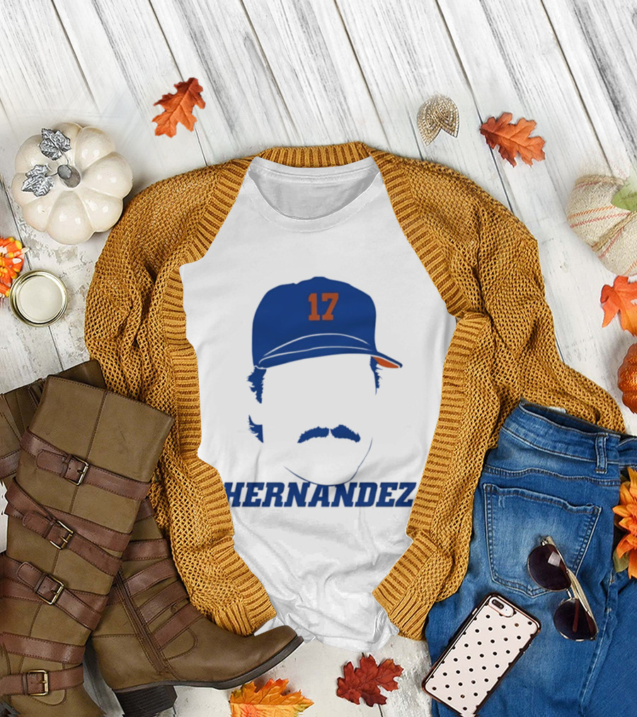 Keith Hernandez 17 New York Mets Baseball Cap T-Shirt