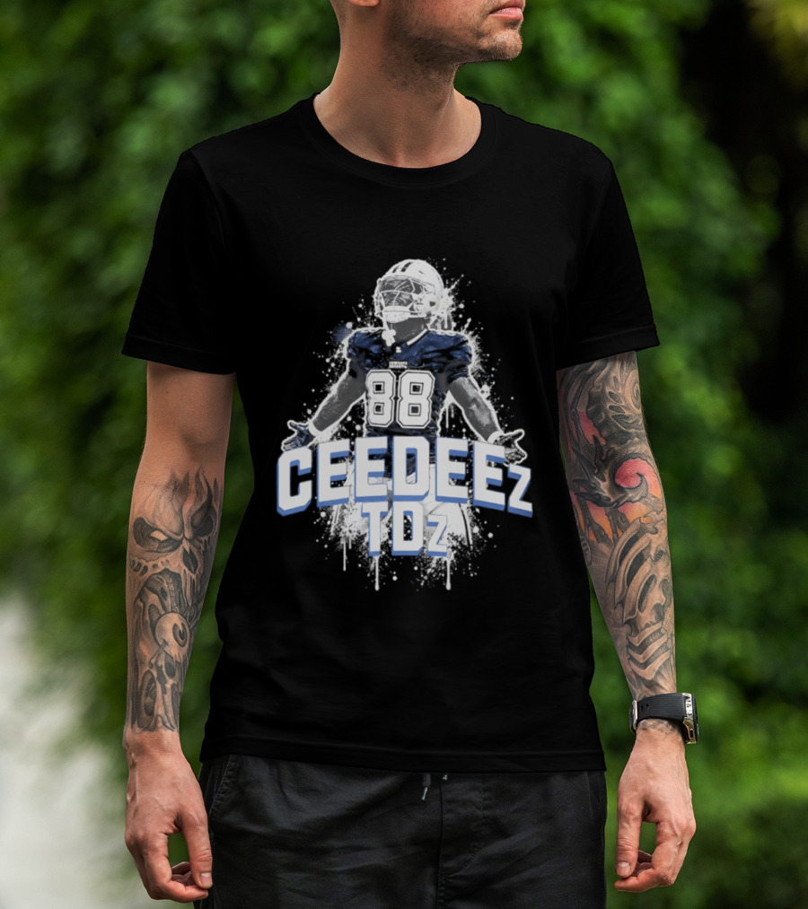 CeeDee Lamb CEEDEEZ TDz Dallas Cowboys Football Player T-Shirt