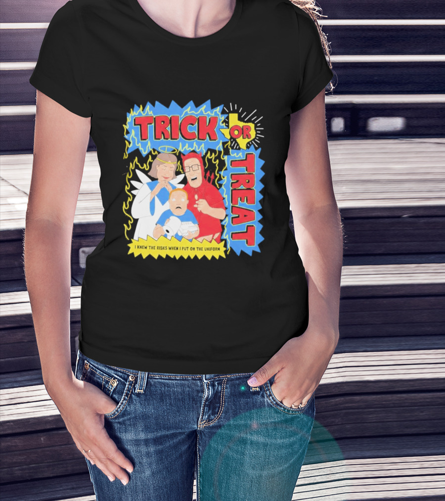Trick Or Treat Hank Hill Halloween 2026 T-Shirt
