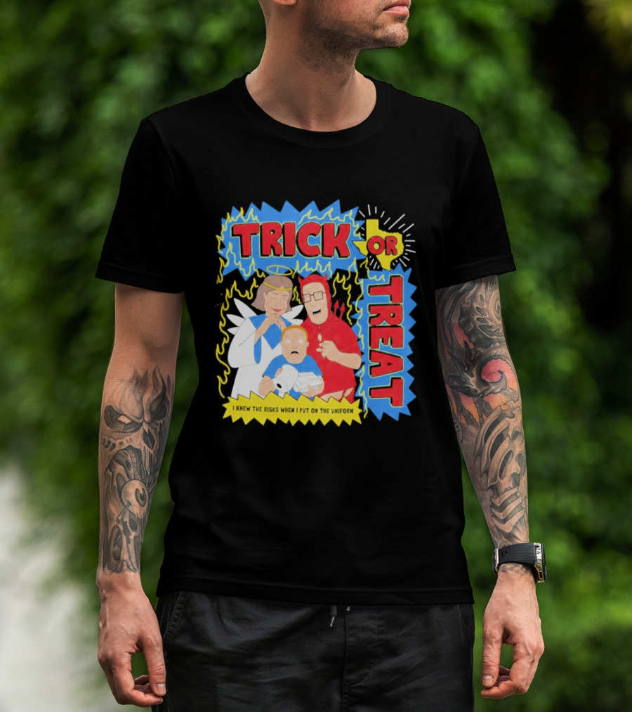 Trick Or Treat Hank Hill Halloween 2026 T-Shirt