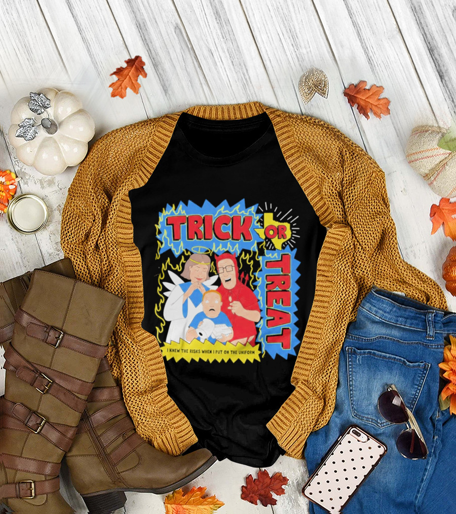 Trick Or Treat Hank Hill Halloween 2026 T-Shirt