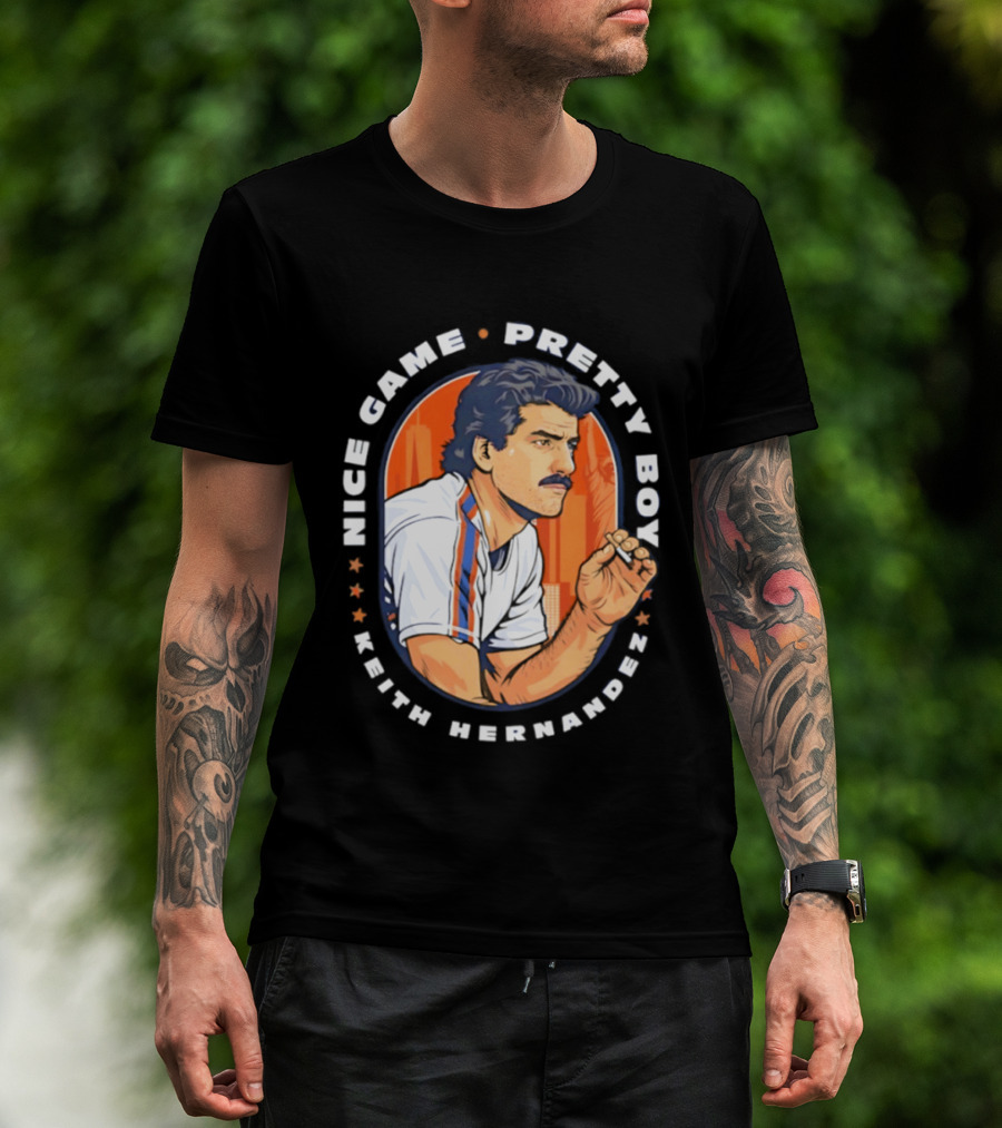 Keith Hernandez New York Mets Nice Game Pretty Boy T-Shirt