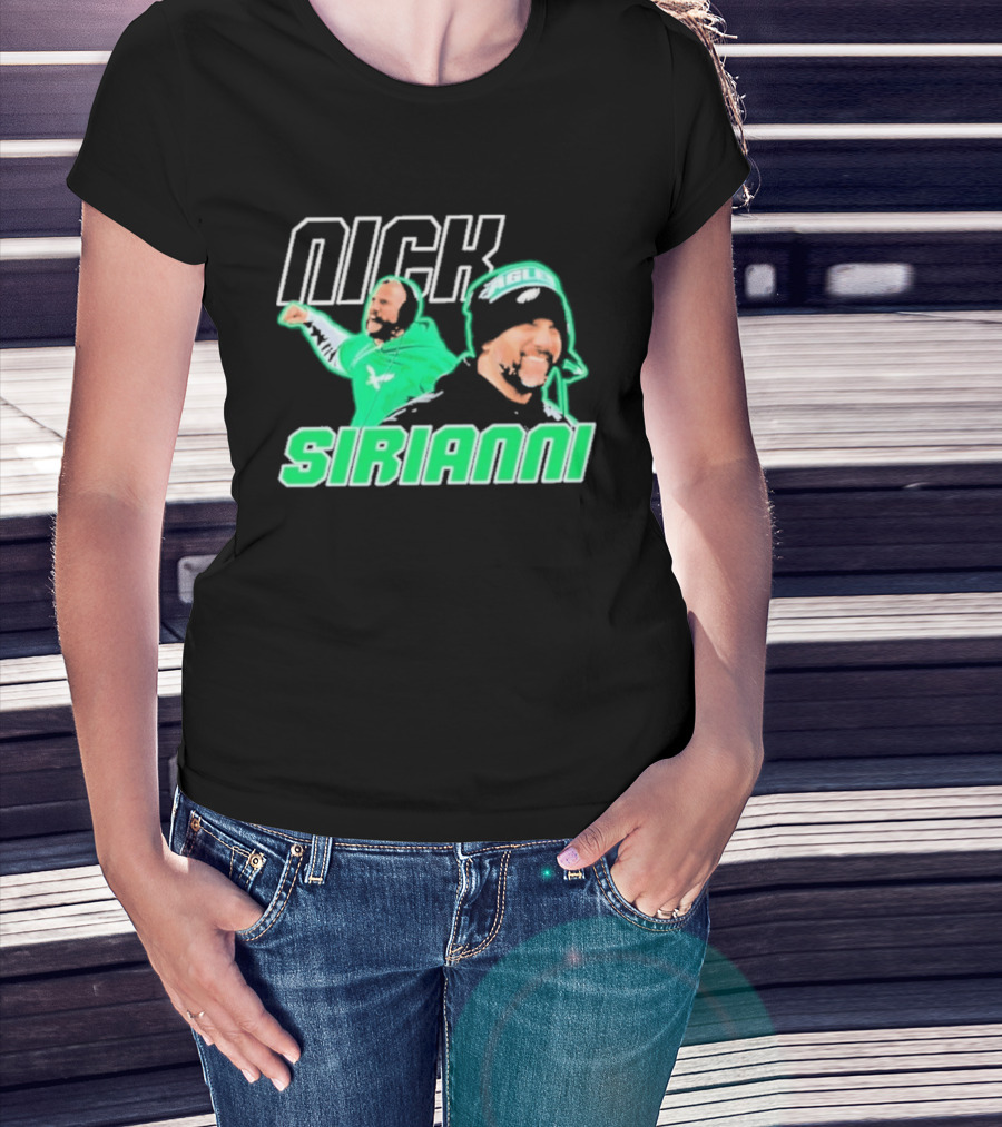 Nick Sirianni Philadelphia Eagles Kelly Green T-Shirt