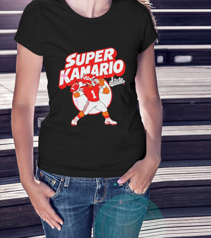 Super Kamario Mississippi State Bulldogs Football Player T-Shirt