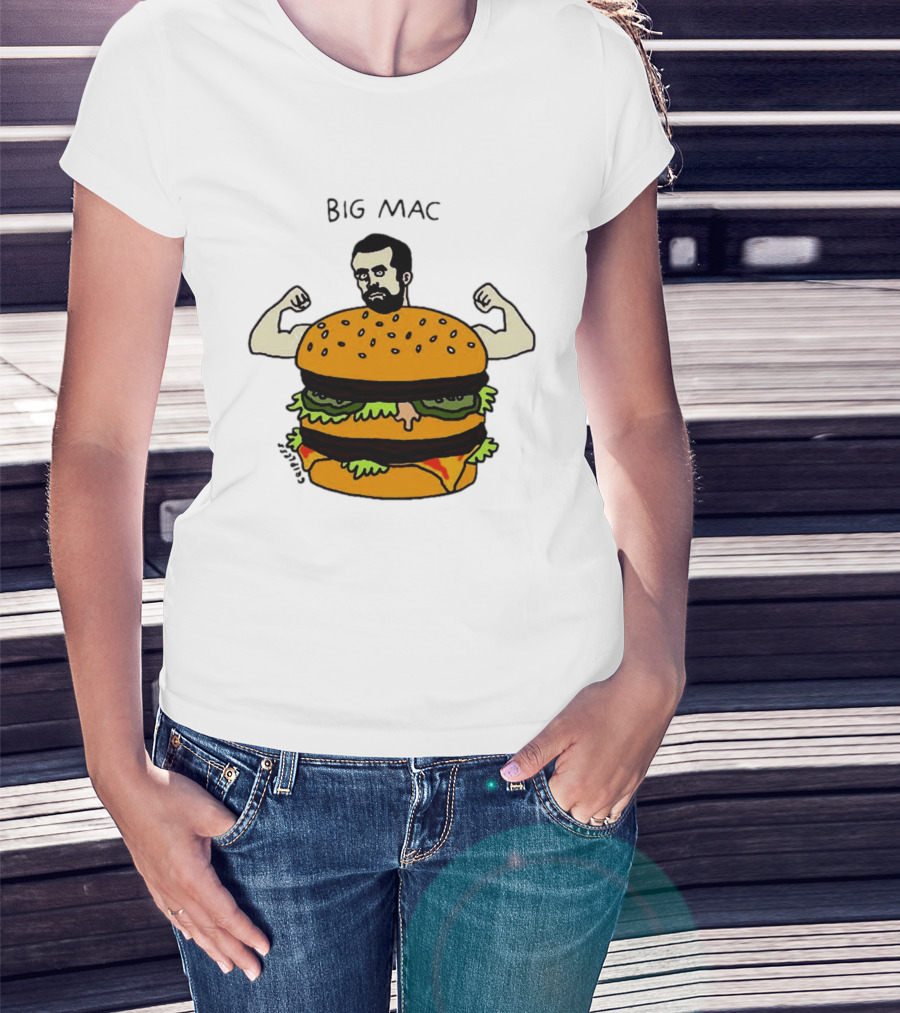 Big Mac Muscle Burger Mac DeMarco Meme T-Shirt