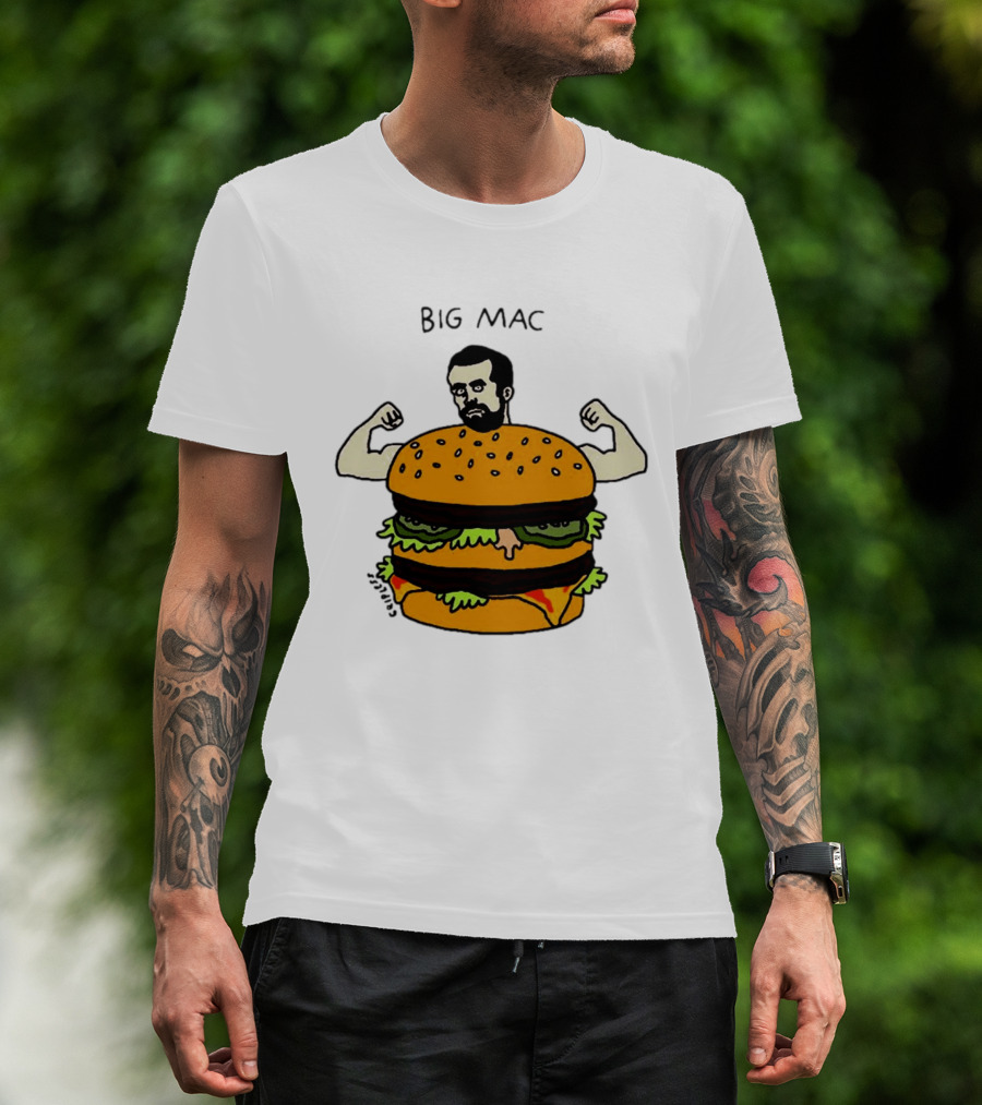 Big Mac Muscle Burger Mac DeMarco Meme T-Shirt