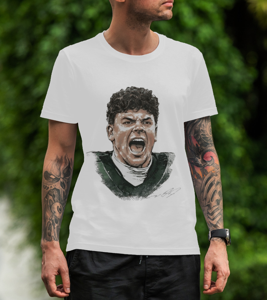 Philadelphia Eagles Cooper Dejean Scream Fan Gear T-Shirt