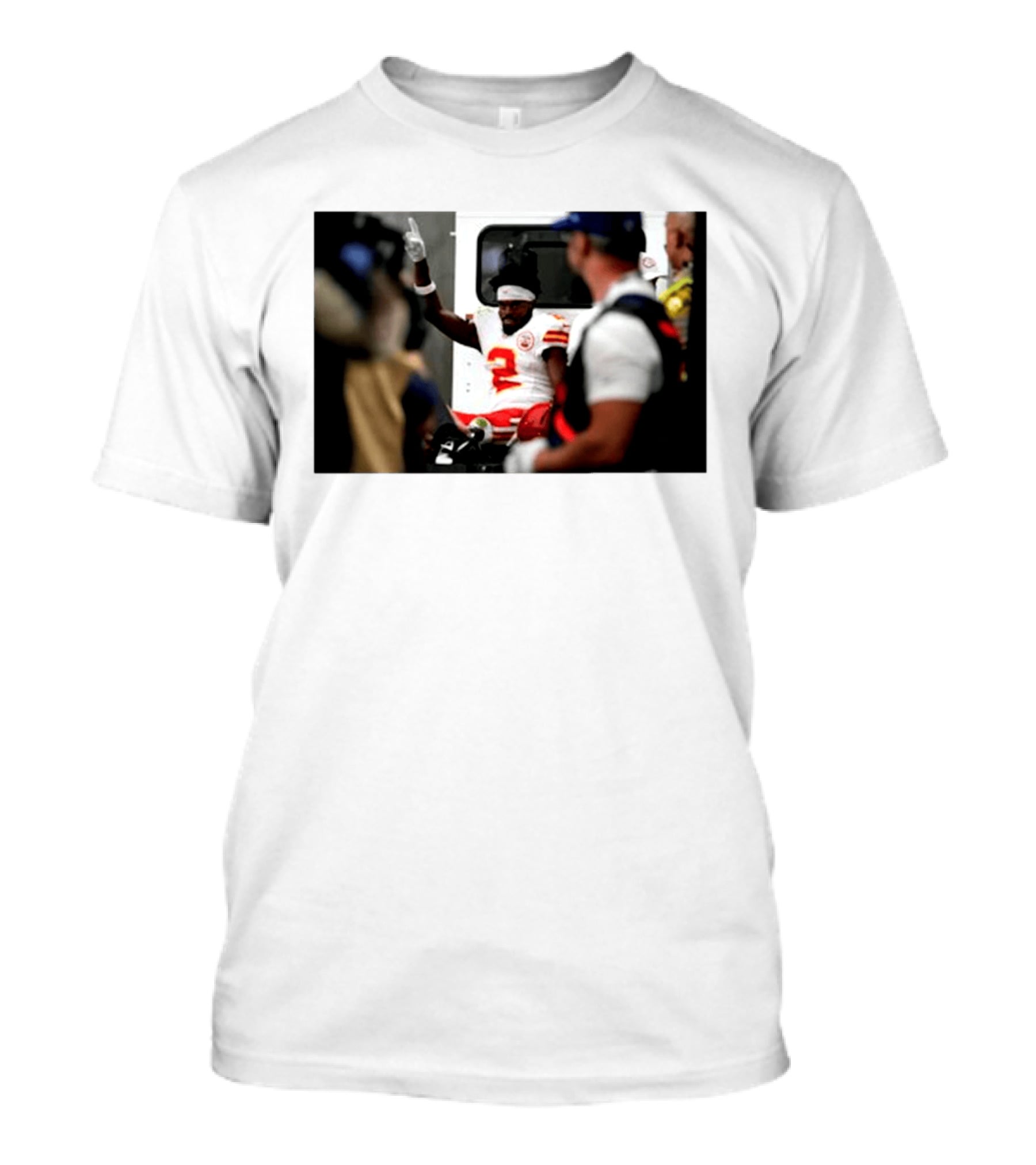 Tyquan Thornton Kansas City Chiefs Number 2 On Field Celebration 2026 T-Shirt