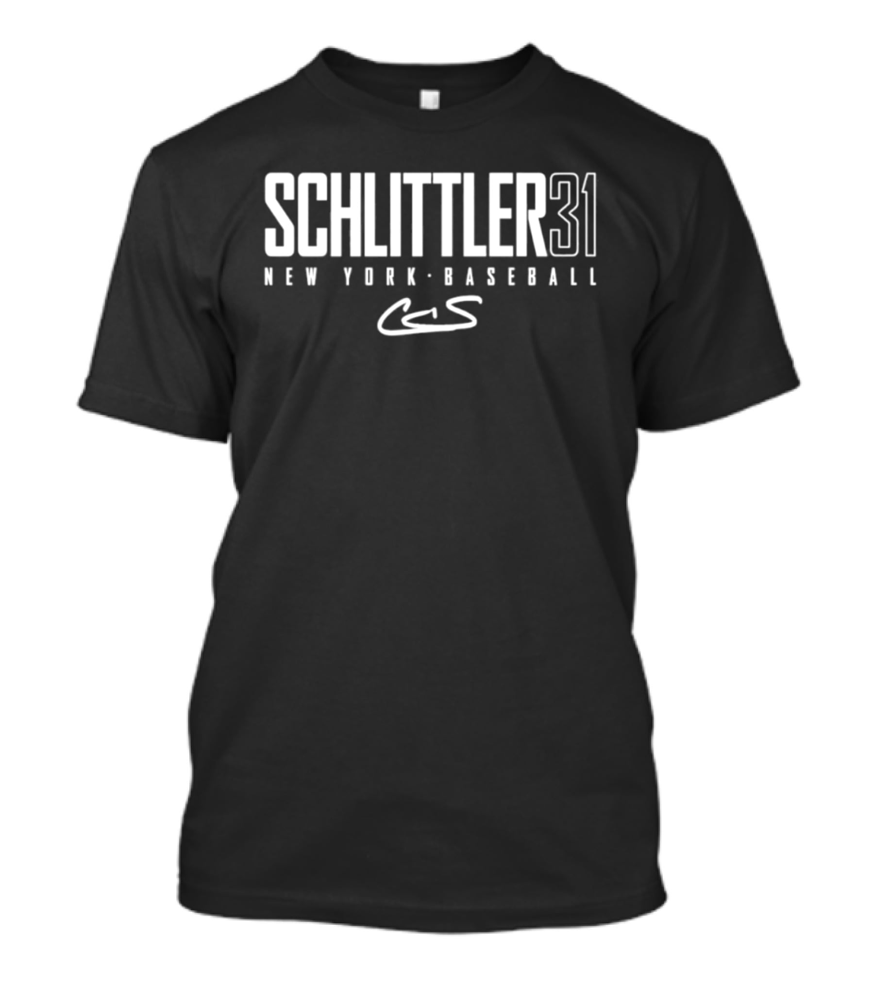 Schlittler 31 New York Baseball CS Signature T-Shirt