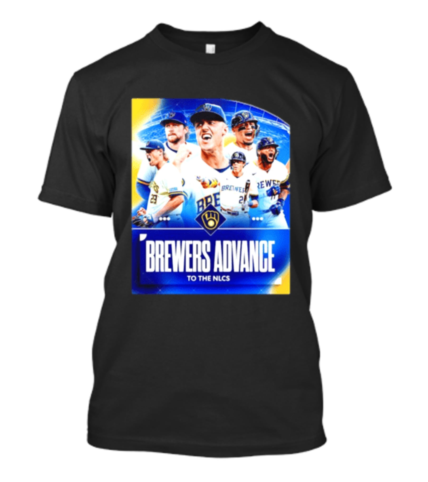 Milwaukee Brewers Advance To The NLCS 2026 Victory Celebration T-Shirt