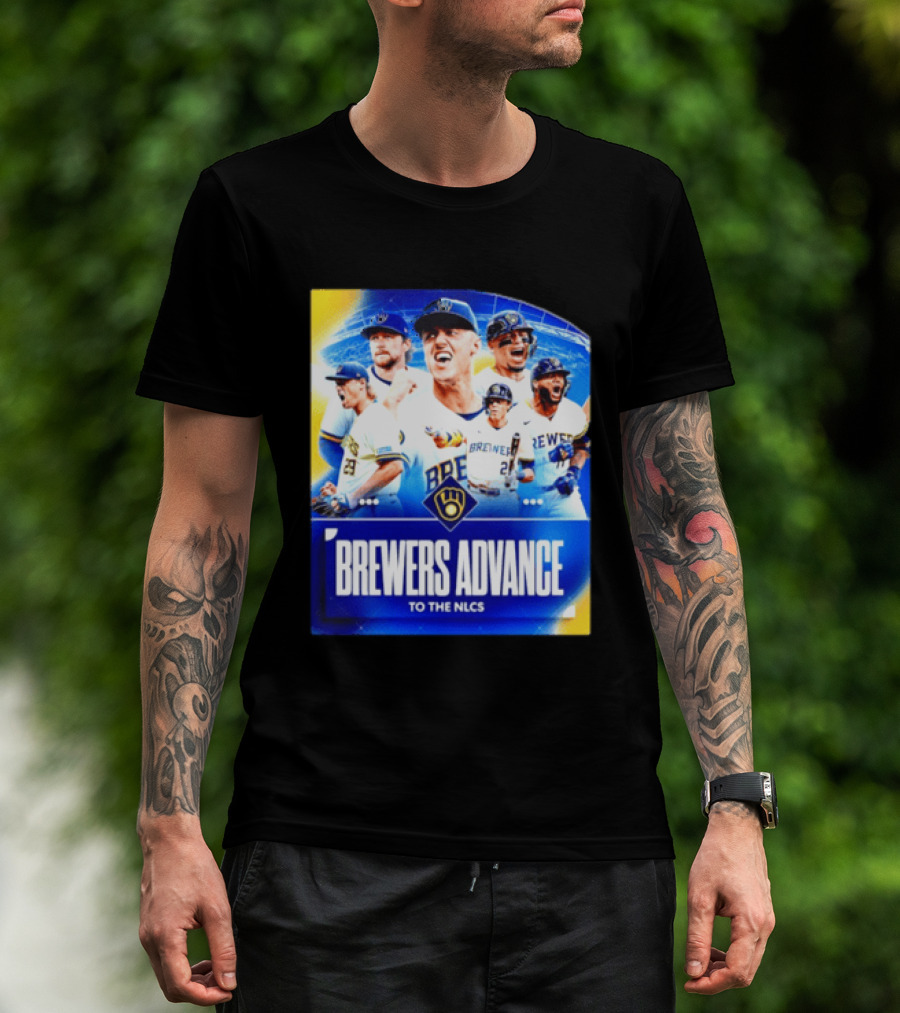 Milwaukee Brewers Advance To The NLCS 2026 Victory Celebration T-Shirt