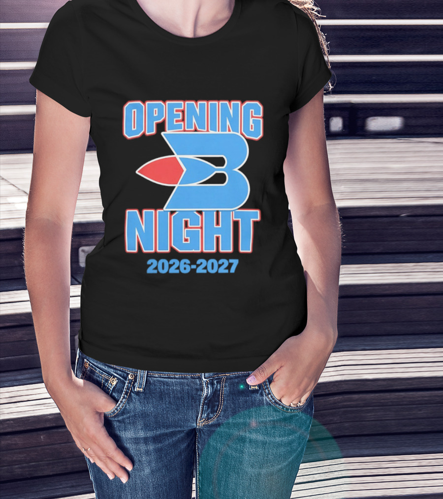 Opening Night 2026 2027 Buffalo Braves T-Shirt