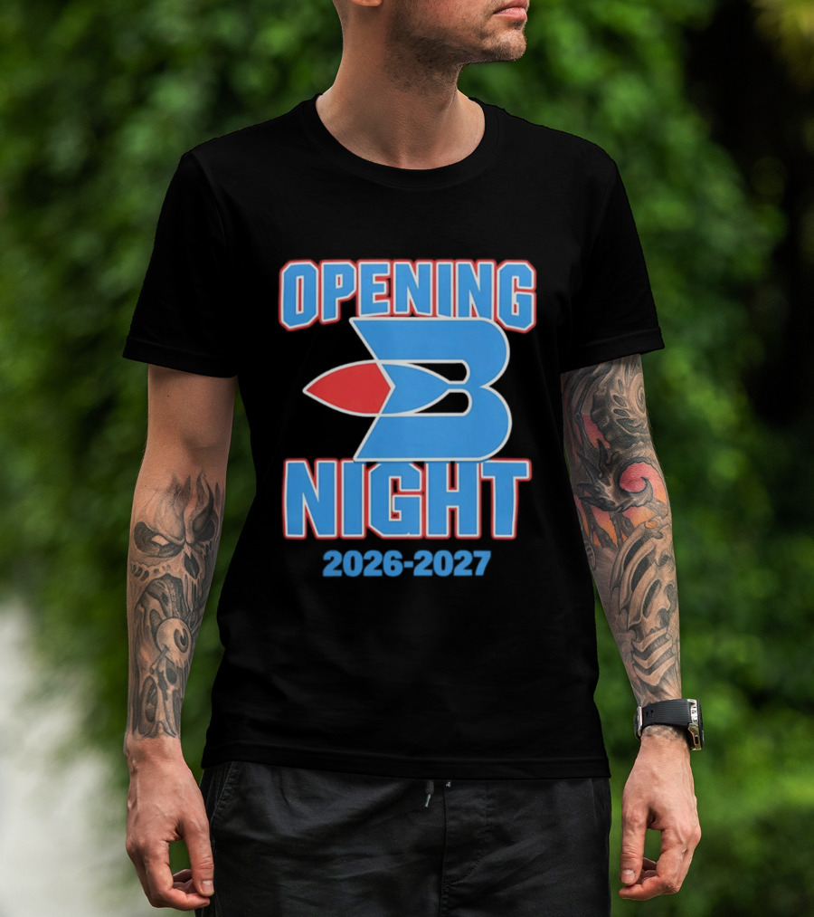 Opening Night 2026 2027 Buffalo Braves T-Shirt