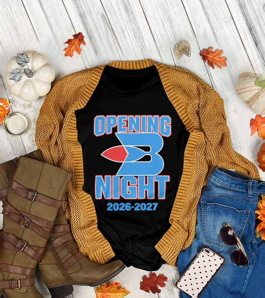 Opening Night 2026 2027 Buffalo Braves T-Shirt