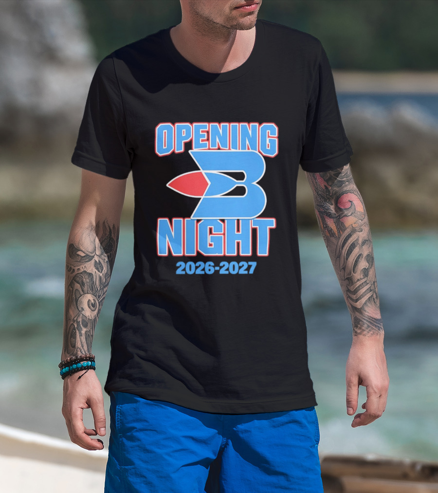 Opening Night 2026 2027 Buffalo Braves T-Shirt