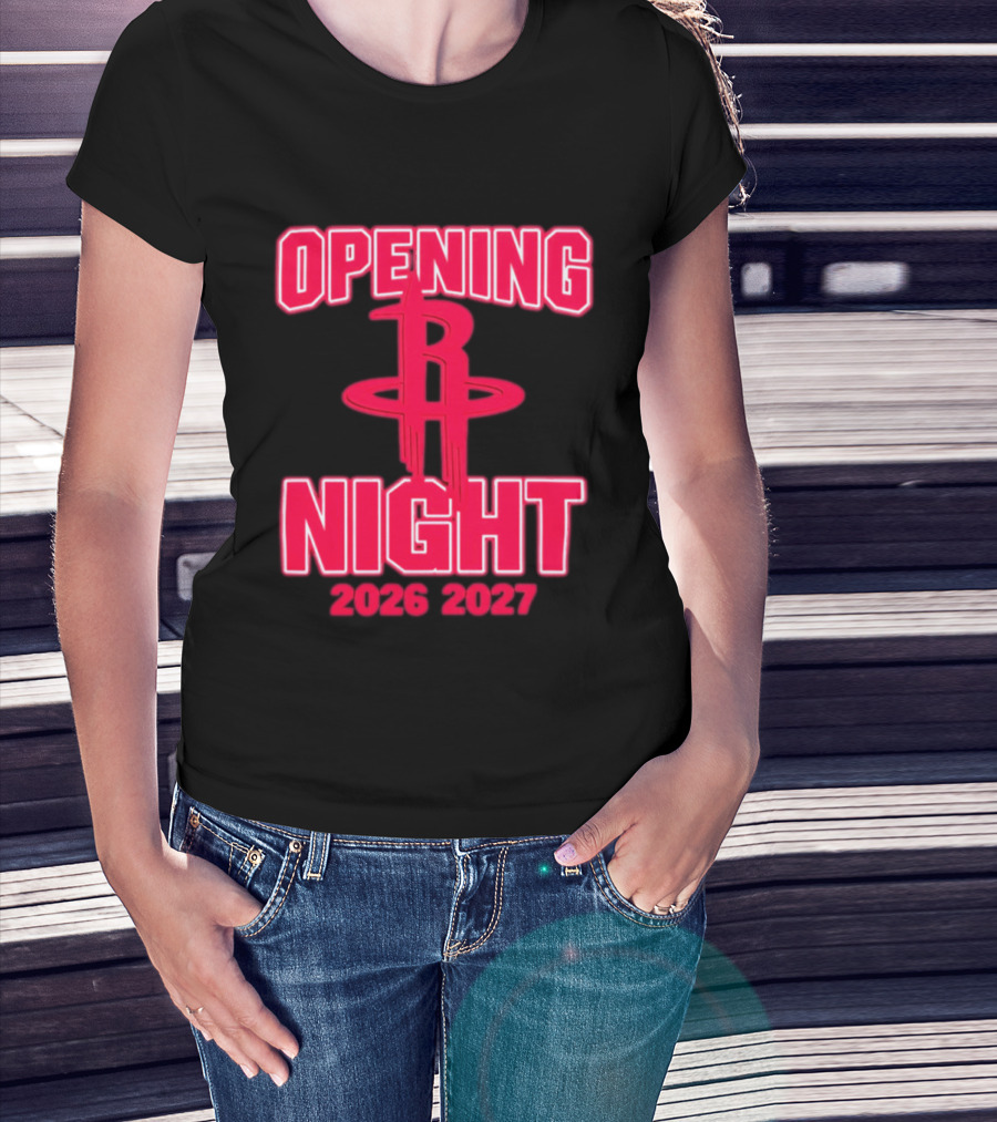 Houston Rockets NBA Opening Night 2026 2027 T-Shirt
