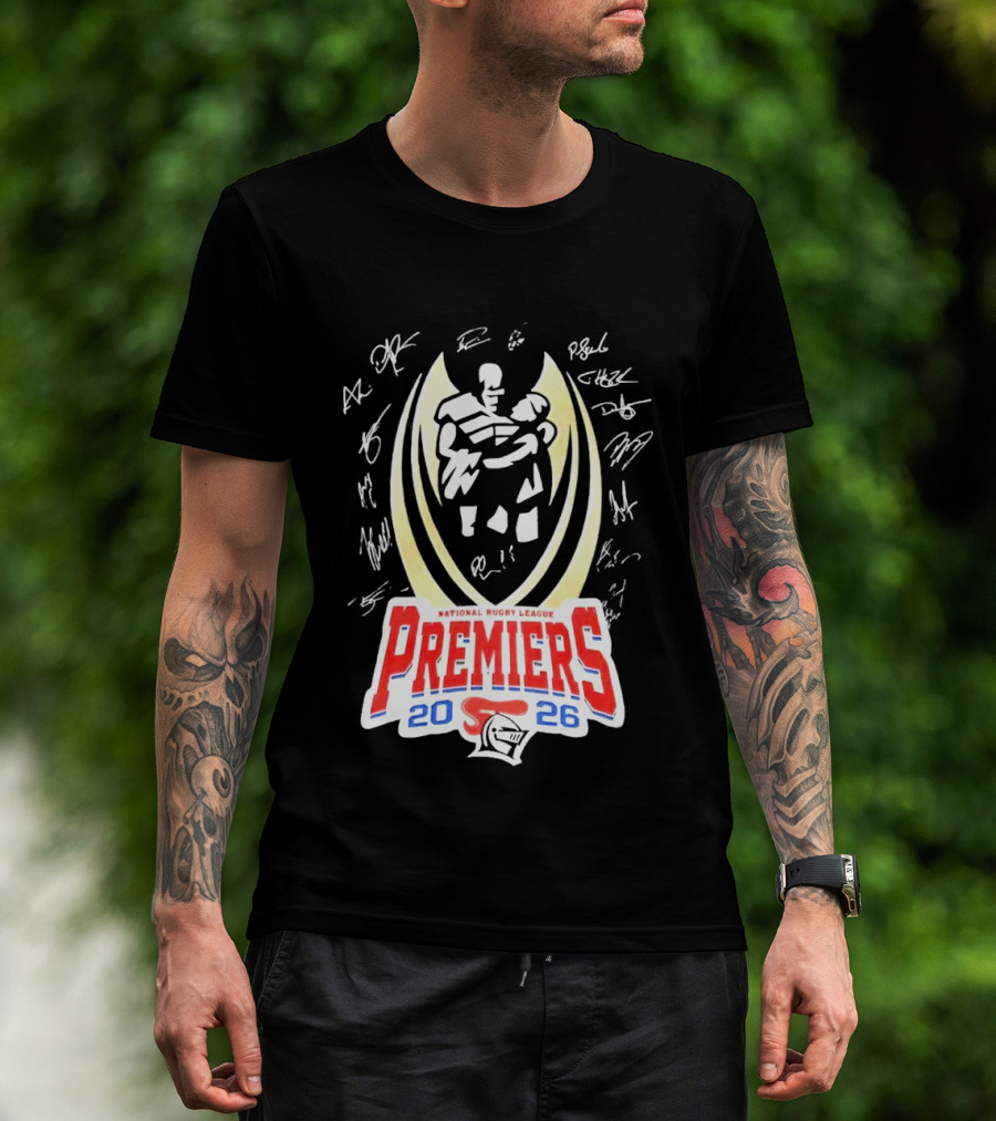 NRL Newcastle Knights National Rugby League Premiers 2026 T-Shirt