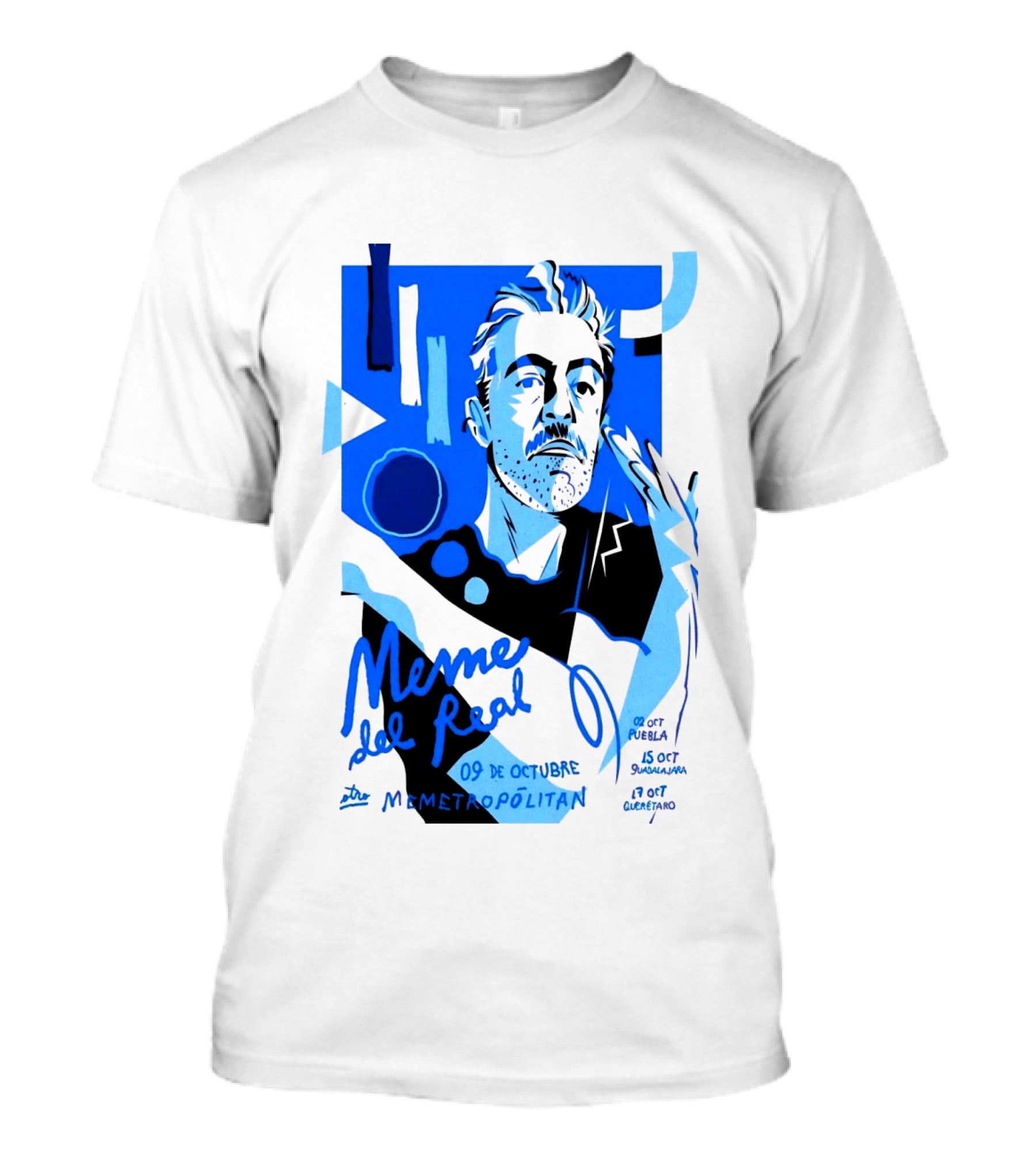 Meme Del Real 09 De Octubre 2026 Metropolitán MX Concert T-Shirt