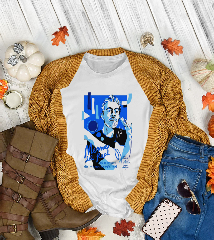 Meme Del Real 09 De Octubre 2026 Metropolitán MX Concert T-Shirt