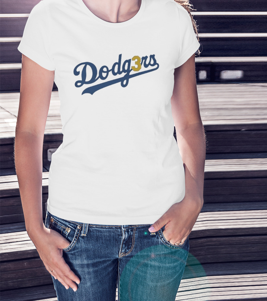 Dodg3rs Three Time Champs Los Angeles T-Shirt