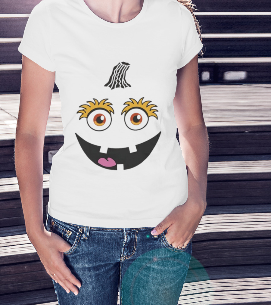 Philly Hock O Lantern Philadelphia Flyers Pumpkin Halloween Fun T-Shirt