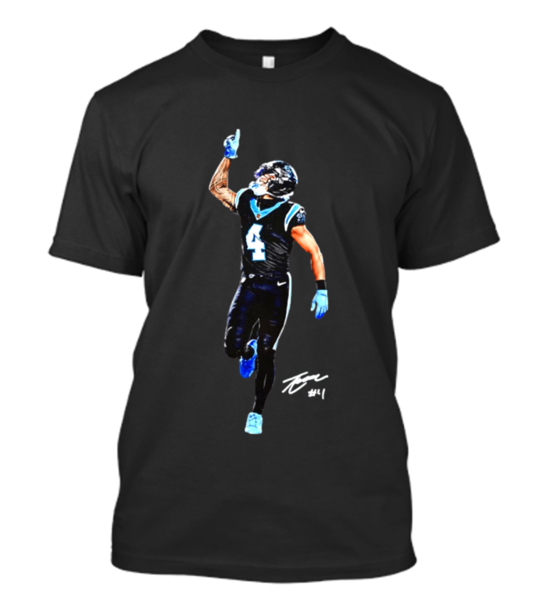 Tetairoa McMillan Carolina Panthers Mac Primetime 4 T-Shirt