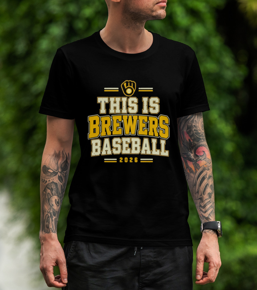 NLCS 2026 Milwaukee Brewers This Is Brewers Baseball T-Shirt