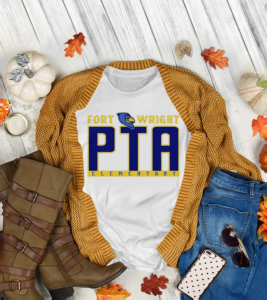 Fort Wright Elementary PTA Blue Jay T-Shirt