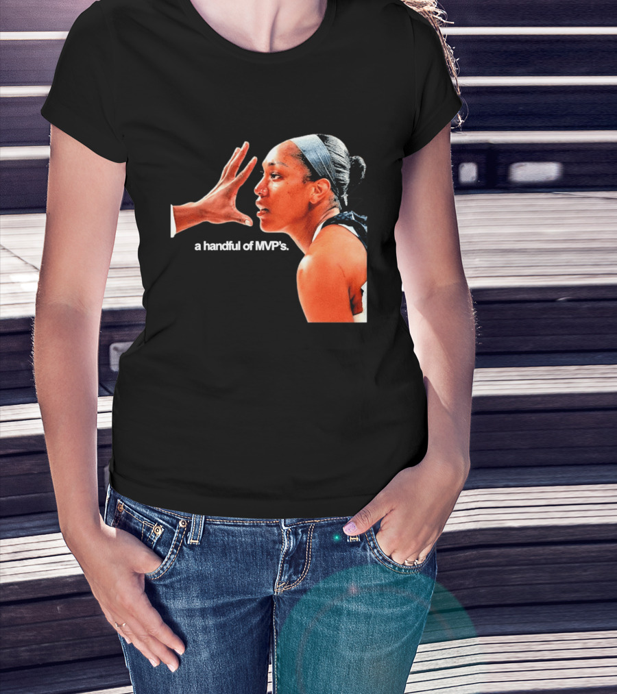 A'ja Wilson A Handful Of MVP's T-Shirt