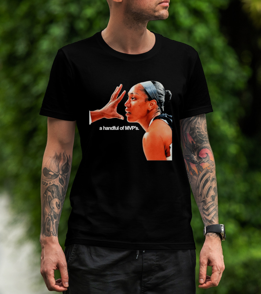 A'ja Wilson A Handful Of MVP's T-Shirt