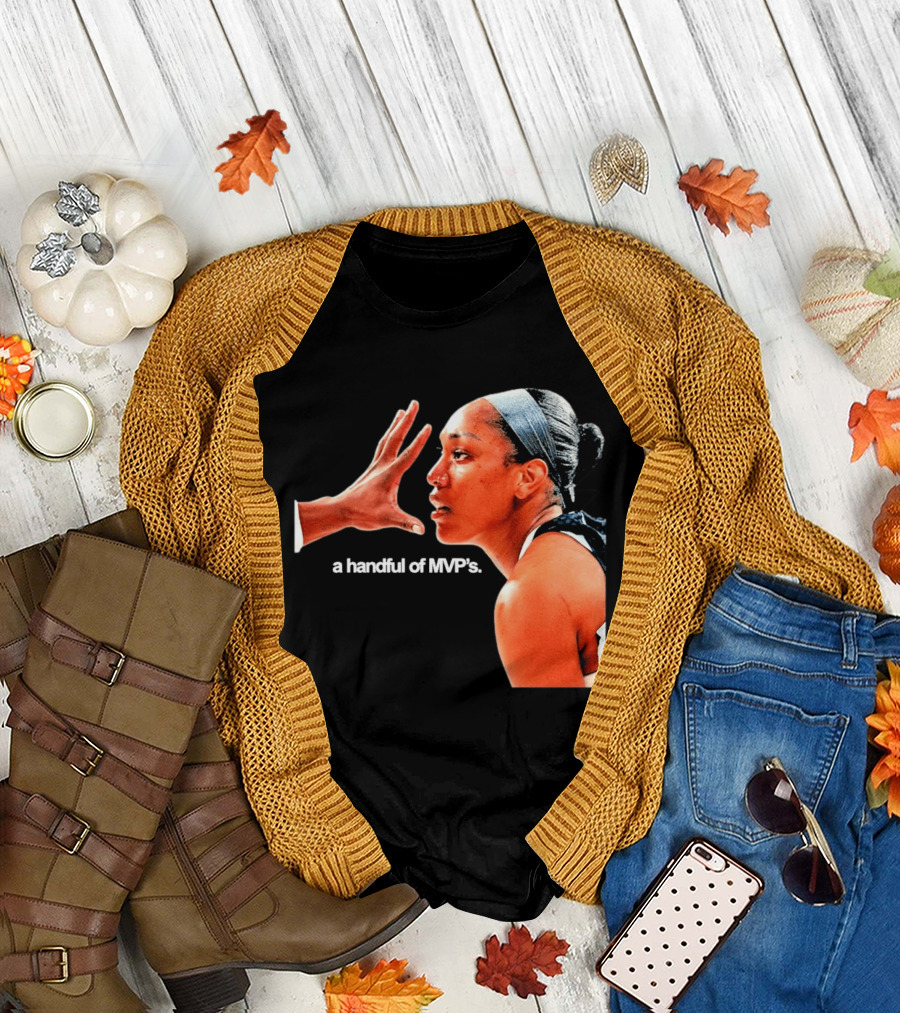 A'ja Wilson A Handful Of MVP's T-Shirt