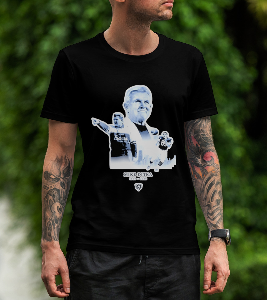 Bears Mike Ditka 1939 2020 Coach Legend Legacy T-Shirt