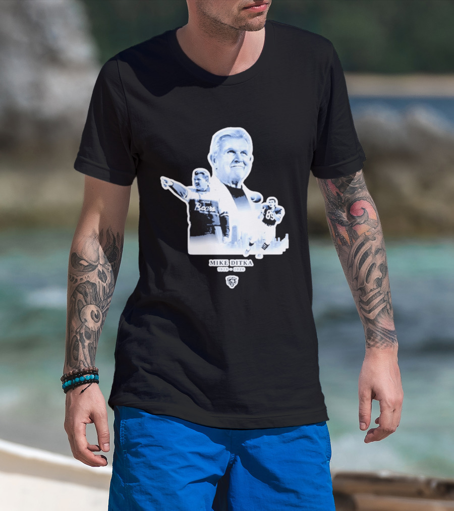 Bears Mike Ditka 1939 2020 Coach Legend Legacy T-Shirt
