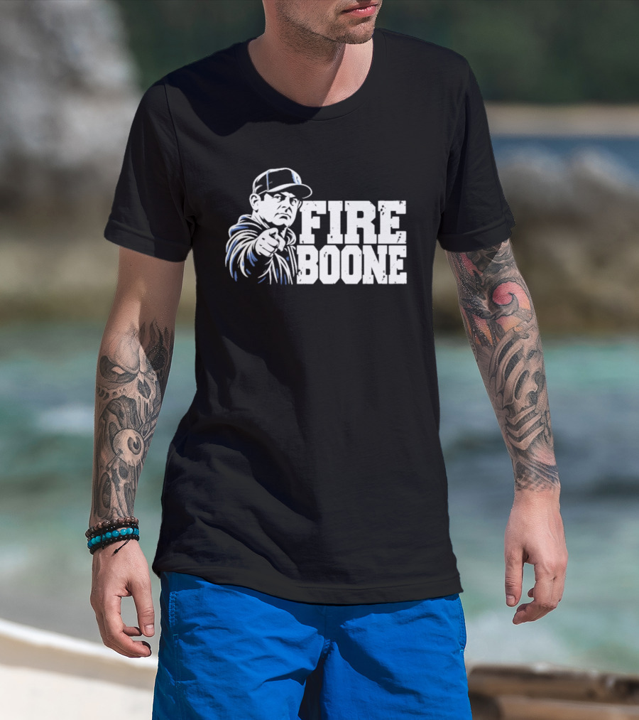 Yankees Fire Boone Distressed T-Shirt