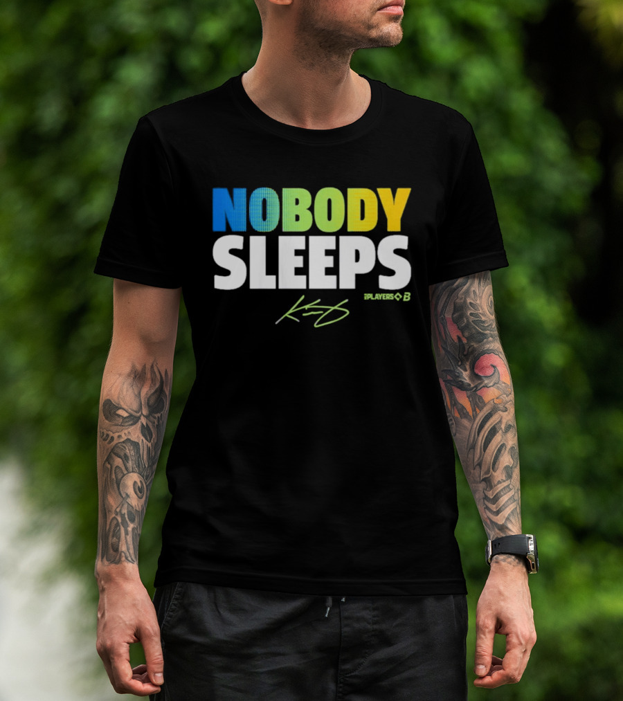 Kevin Cash Nobody Sleeps Signature Summer B T-Shirt