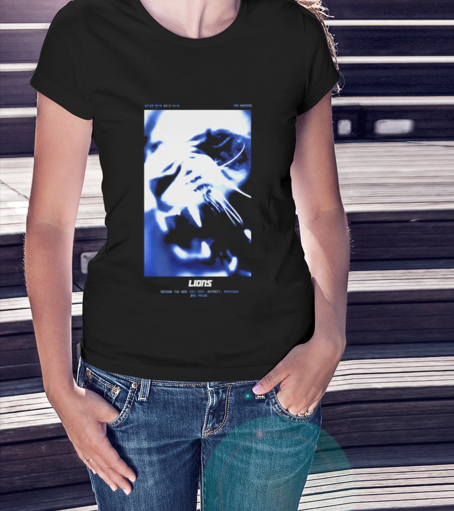 Detroit Lions 2026 Rivalries Collection Loose Fit Boyfriend Lions Inner Strength Outer Toughness Excellence T-Shirt