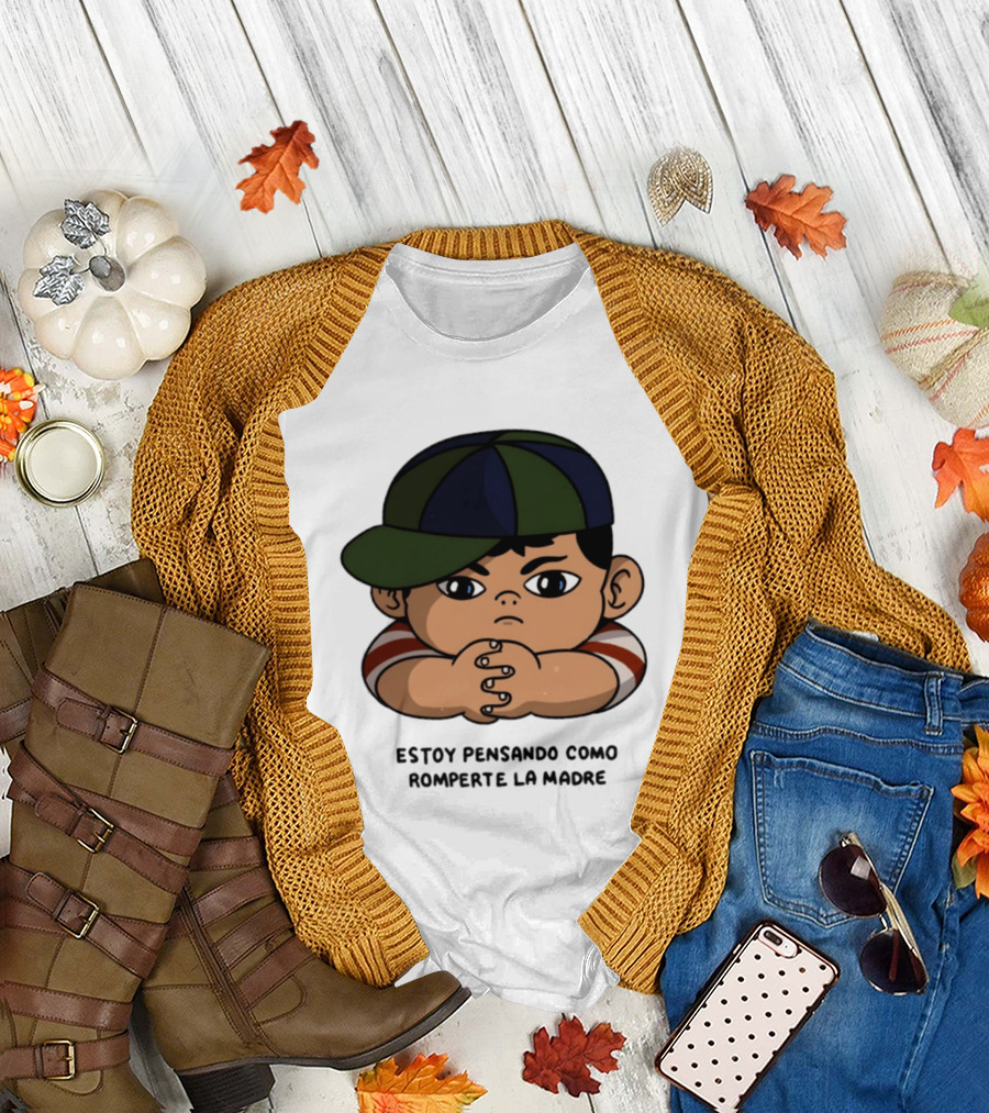 Estoy Pensando Como Romperte La Madre Niño T-Shirt