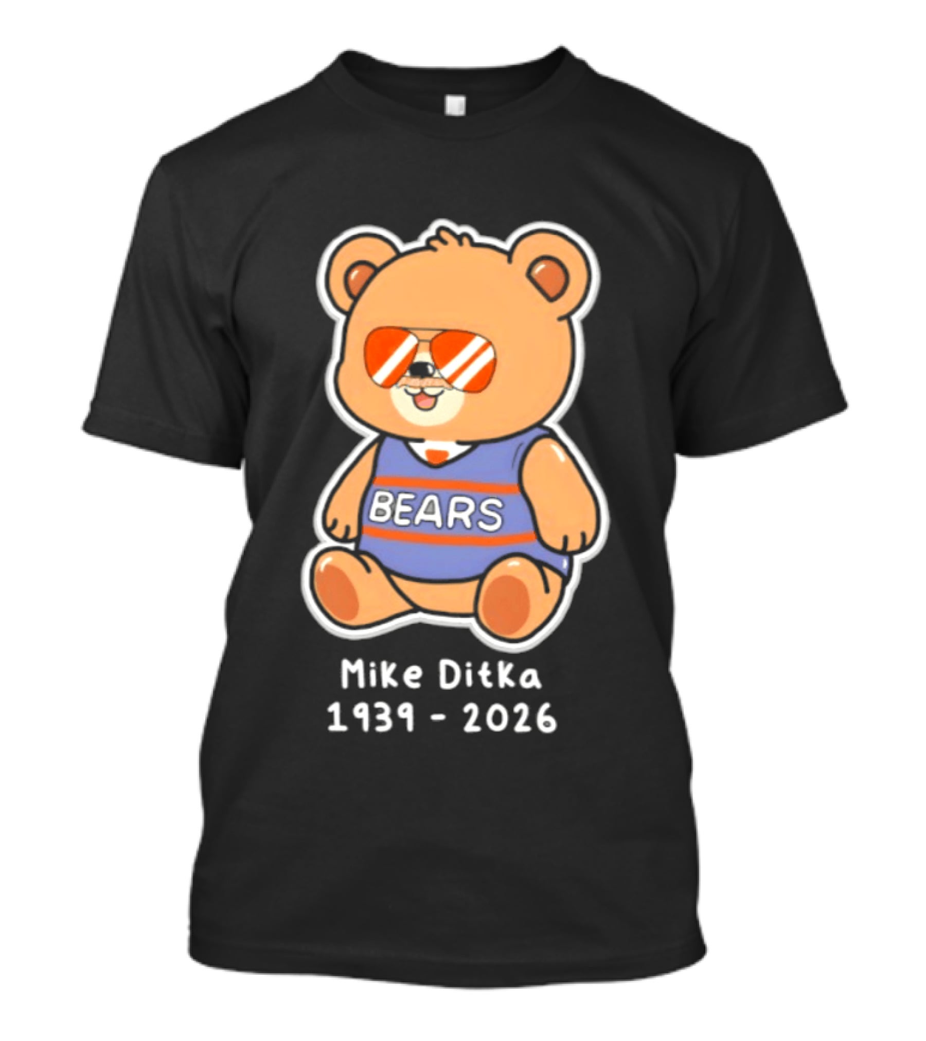 Mike Ditka Bears 1939 2026 Bear Football T-Shirt