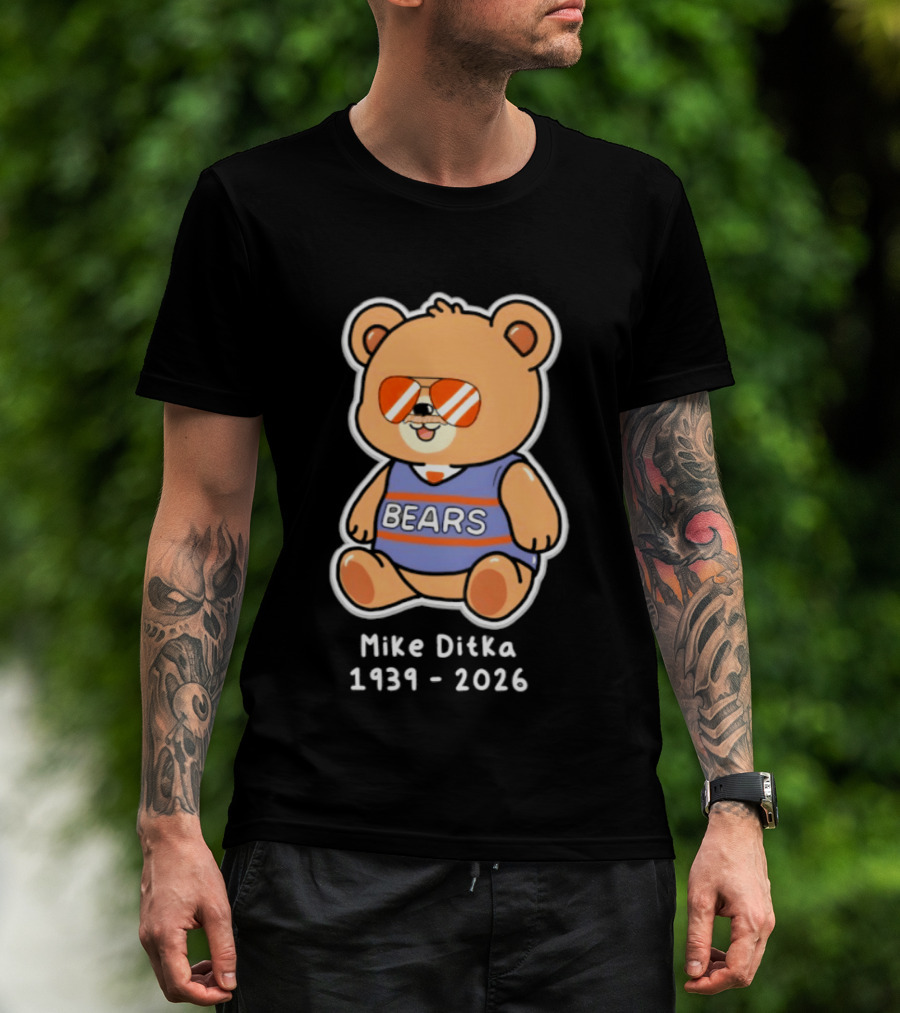 Mike Ditka Bears 1939 2026 Bear Football T-Shirt